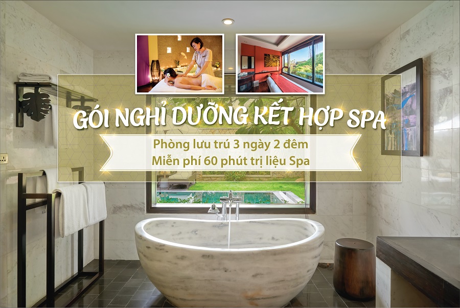 CHƯƠNG TRÌNH PHÒNG KẾT HỢP SPA - Amiana Resort Nha Trang